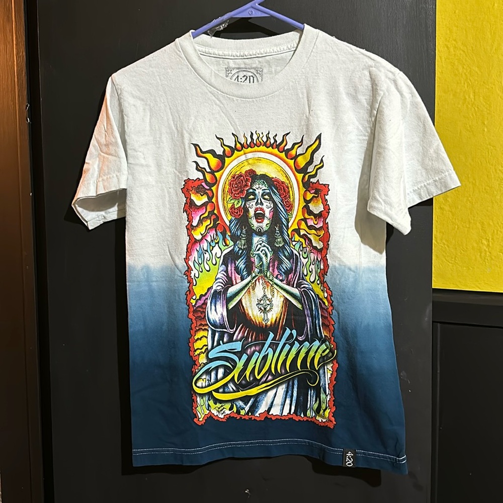 EUC* Sublime 4:20  Ombre Tee sz S